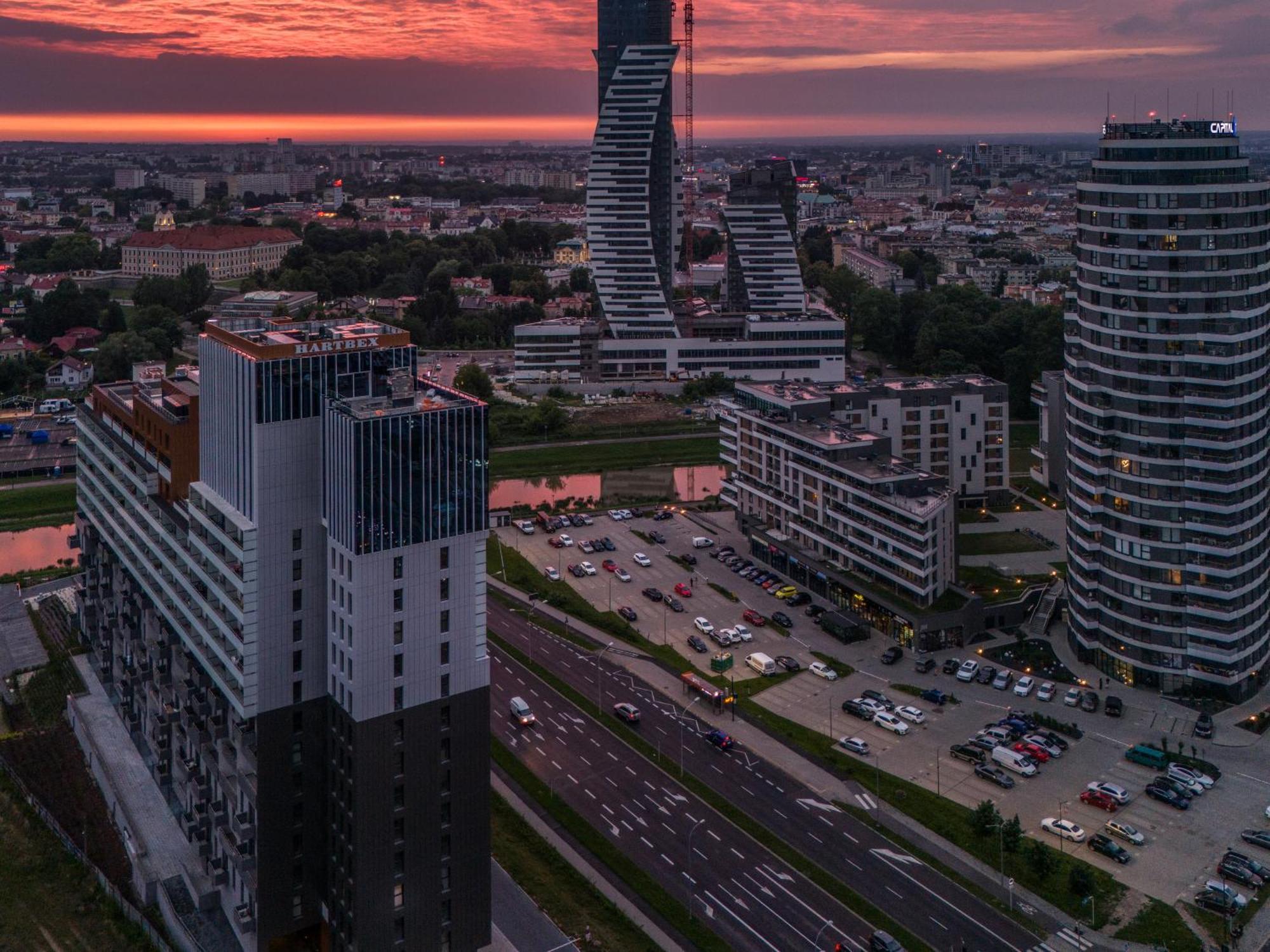 Riverside City View & Free Parking Rzeszów Eksteriør billede